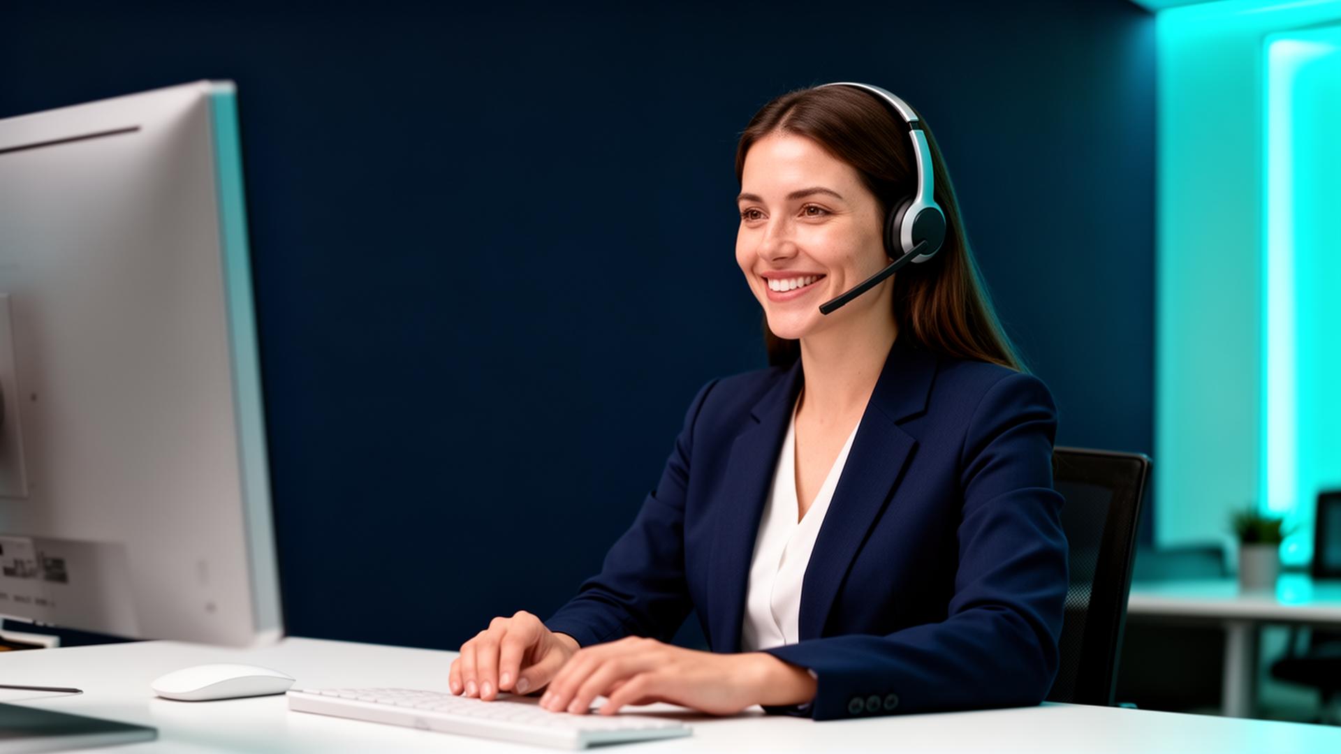 A customer engagement specialist working alongside Ella Outreach